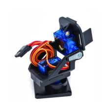 Pan Tilt Brackets Set 2 Axis horizontal Vertical motion mount Camera Sensors for Servo SG90 MG90