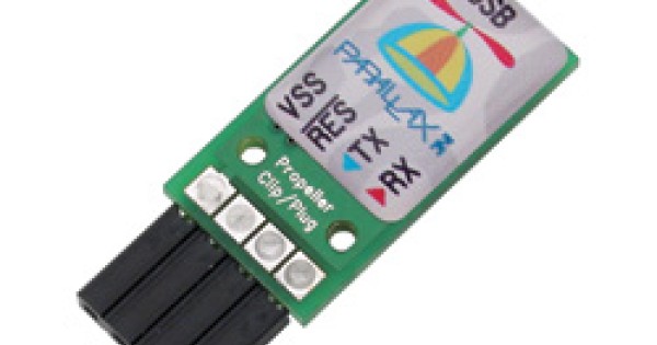 Propeller Microcontroller Tool Parallax Prop Plug for Propeller Microcontroller