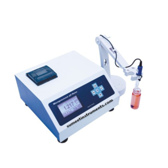 pH-Temperature-mV Meter Microprocessor Based with Inbuilt Thermal Printer