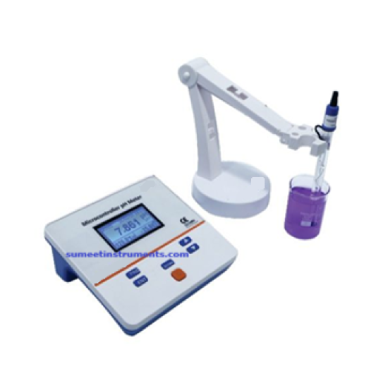 pH-Temperature-mv meter Microprocessor Based