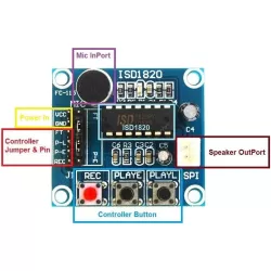ISD1820 Voice Audio Recording and Playback Module