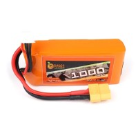 Orange 11.1V 1000mAh 30C 3S Lithium Polymer Battery Pack