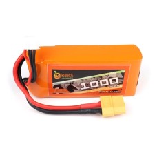 Orange 11.1V 1000mAh 30C 3S Lithium Polymer Battery Pack