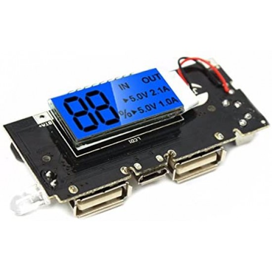Power Bank 18650 Battery Charger Module with display