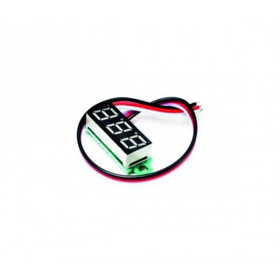 Voltmeter Mini 0.28inch 0-100V Display Three Wire type