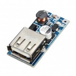 DC to DC Step Up Boost Converter 0.9-5V to DC 5V with USB 