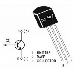 BC547 NPN Transistor TO-92 Package