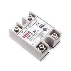 Solid State Relay 25A SSR-25DA Trigger 3-32 VDC Load 24-380 VAC