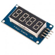 Seven 7-segment 4-digit and Clock display Module with Tm1637 for Arduino Raspberry PI