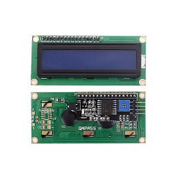 LCD Display 16x2 with I2C Interface for arduino raspberry pi