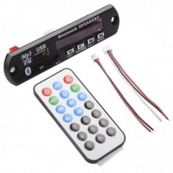 Bluetooth MP3-WMA Decoder SDCard Slot USB FM Remote-Control Audio Player