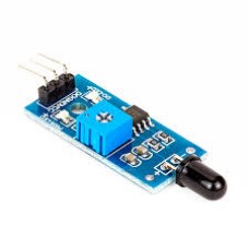 Flame fire detection sensor module