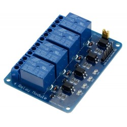 Relay Module 4 Channel 5V with Optocoupler