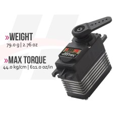 Hitec D980TW 32-Bit Monster Torque Titanium Gear Servo