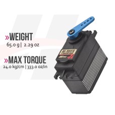 Hitec HS-7955TG High Torque Titanium Gear Coreless Servo