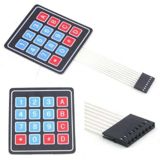 Keypad 4×4 Matrix 16-Key Membrane Switch Button for Arduino Raspberry PI
