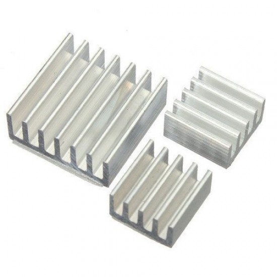 Heat Sink Set Aluminum for Raspberry PI