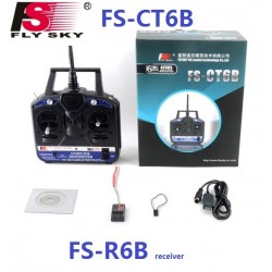 FlySky FS-CT6B 6 channel 2.4 GHz Transmitter and Receiver