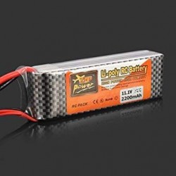 LIPO Battery Pack 11.1v 2200mAh 3S