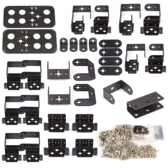 17 DOF Bipedal Humanoid DIY Robot