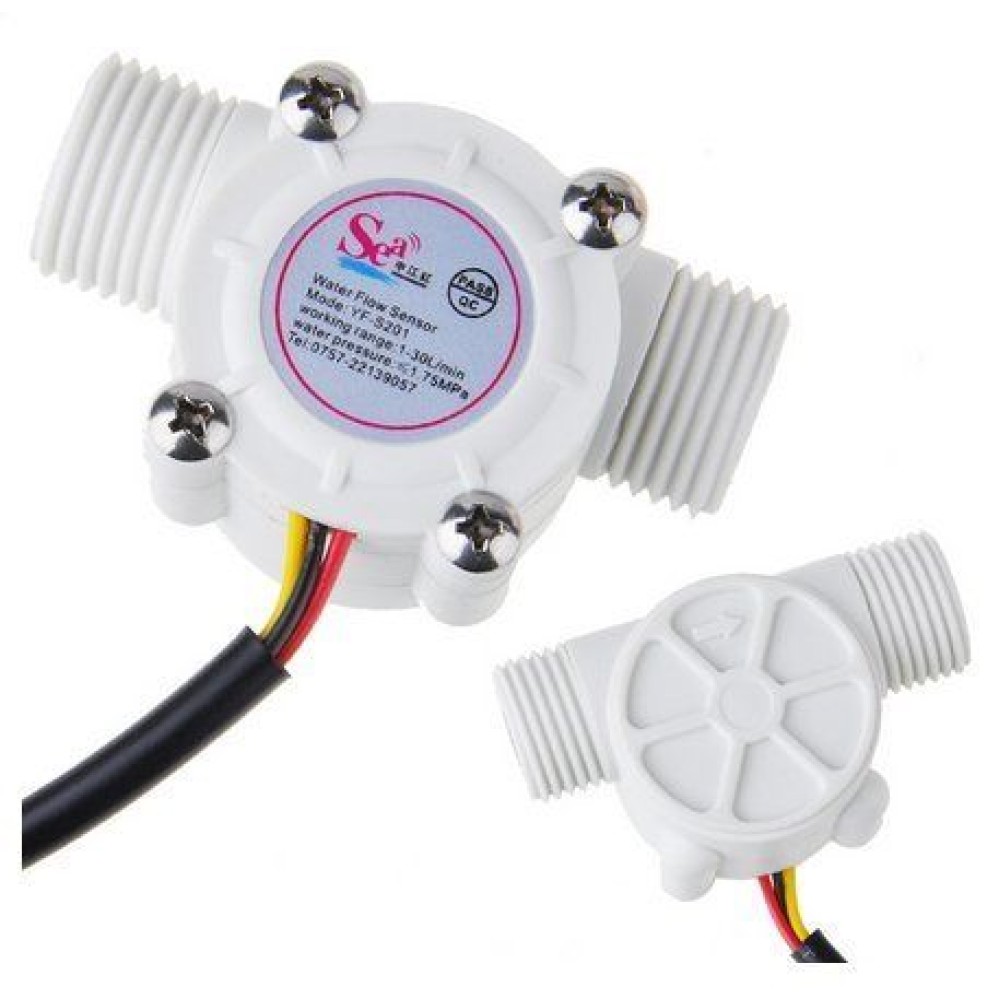 Flow Sensor To Raspberry Pi Water Flow Sensor YF-S201 for Arduino Raspberry PI