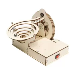 Slide Ball DIY STEM Kit Wooden Educational Puzzle Pack for Kids