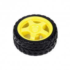 Robot Wheel for BO Motor 65x28 mm